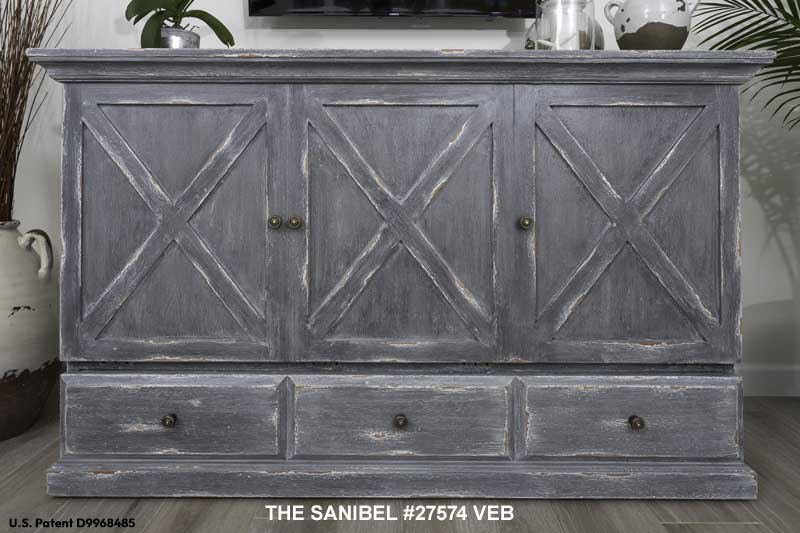 The Sanibel Bed in a Box Sleep Chest Guest Chest Murphy Beds